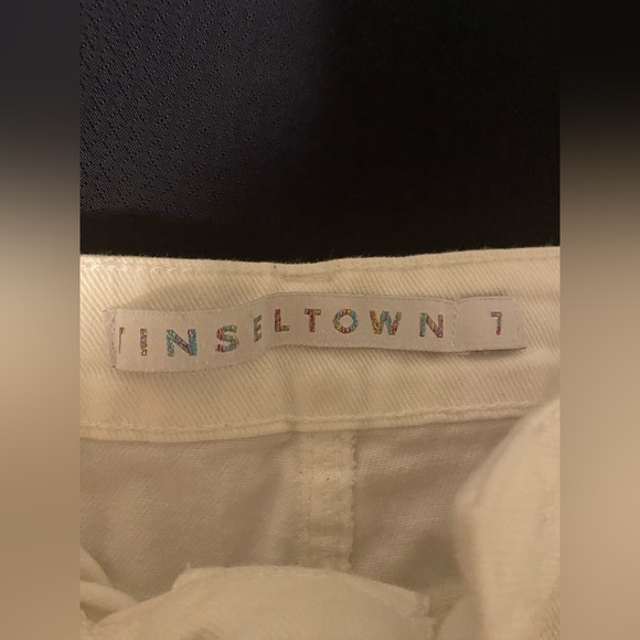 White Slightly Cropped Skinny Jean - Picture 2 of 2